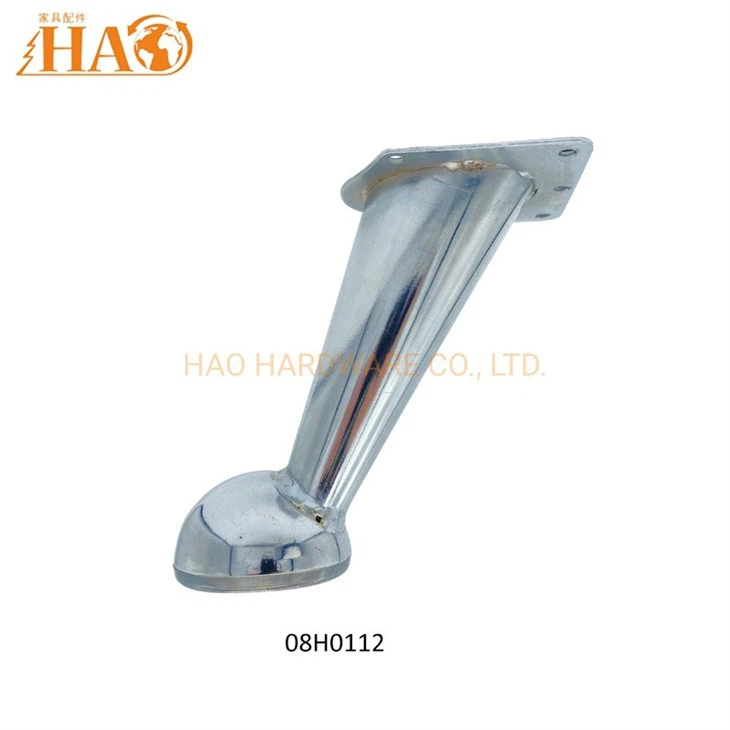 Round Feet Sofa Leg With Chrome Plated